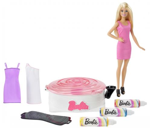 BARBIE SPIN ART AND DOLL