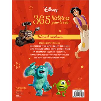 DISNEY - 365 Histoires pour le soir - Héros et aventures