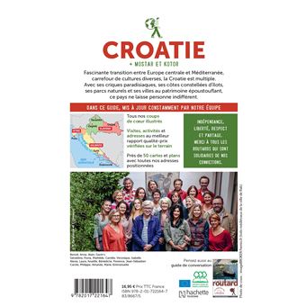 Guide du Routard Croatie 2023/24