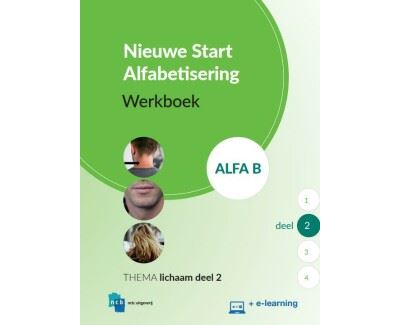 Nieuwe Start Alfabetisering Werkboek Alfa B Deel 2 + e-learning