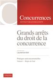 Grands arrêts du droit de la concurrence