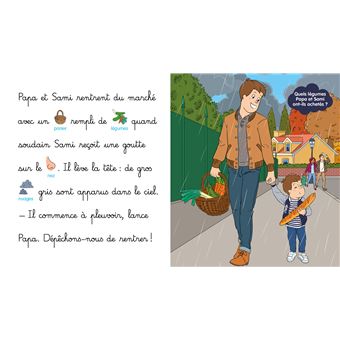 Les histoires de P'tit Sami Maternelle (3-5 ans) : Sami a peur de l'orage