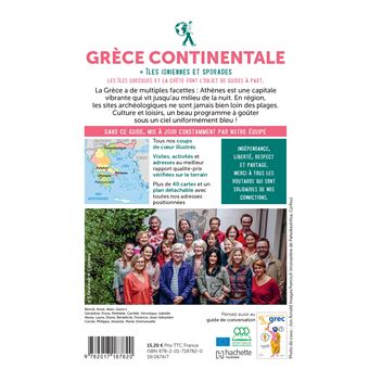 Guide du Routard Grèce continentale 2022/23