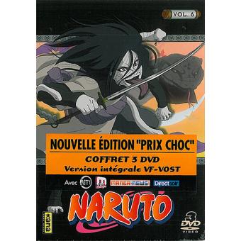 Naruto: coffret 3 dvd vol 6 - DVD Zone 2 - Achat & prix | fnac