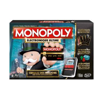 Jeu de société Hasbro Monopoly Electronique Ultime - Jeu de stratégie -  Achat & prix