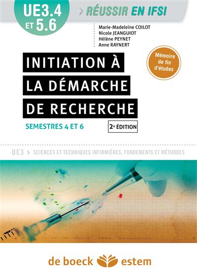 Initiation à la démarche de recherche, UE.3.4