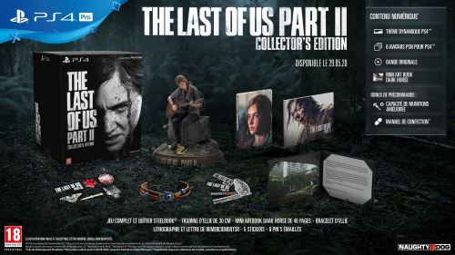 Pochette avant du jeu The Last of Us Part II Collector Edition PS4