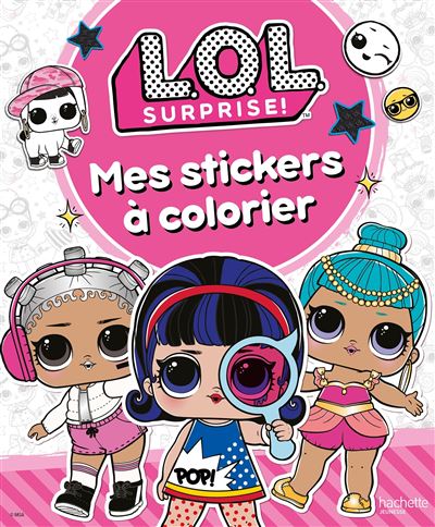 L.O.L. Surprise! - Stickers à colorier