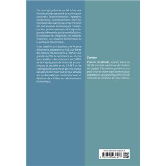 L'économie en fiches