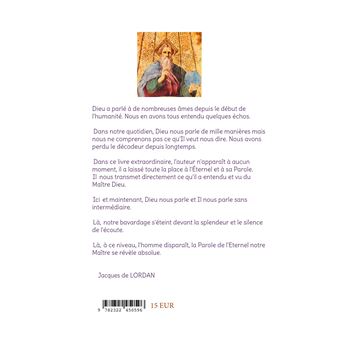 La parole de l'éternel notre Dieu