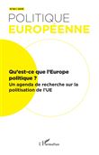 Qu'est-ce que l'Europe politique ?