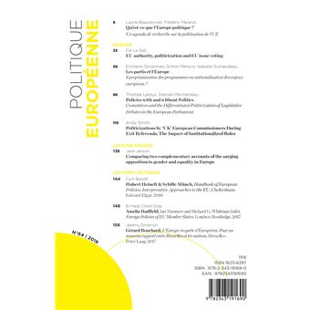 Qu'est-ce que l'Europe politique ?