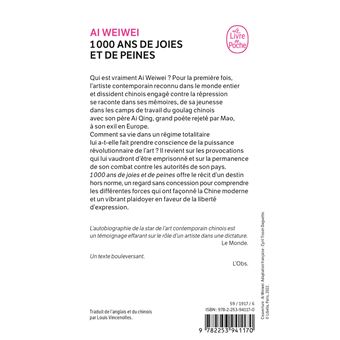 1 000 ans de joies et de peines