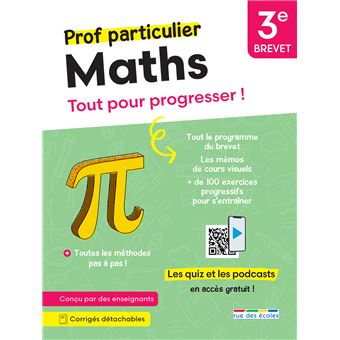 Prof particulier - Maths 3e - Brevet