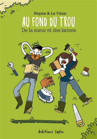 Au fond du trou -  Le Vilain - broché