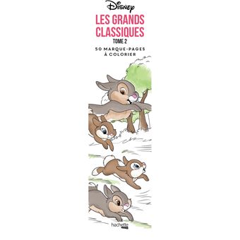 Marque-pages Disney Les Grands classiques Tome 2