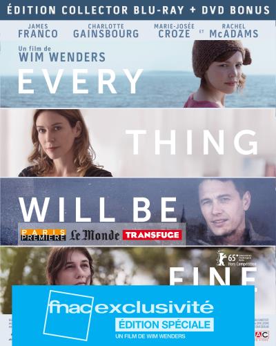 Every thing will be fine Blu-ray