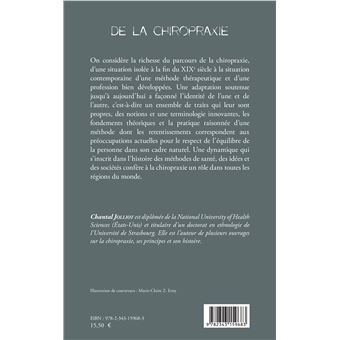 De la chiropraxie