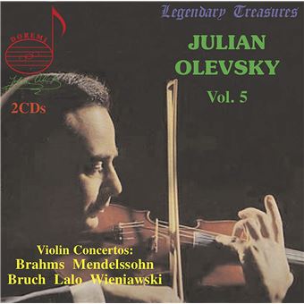 Concertos Pour Violon Julian Olevsky Edition Volume 5 - Johannes Brahms ...