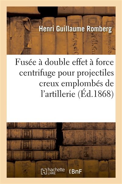 Fusée à double effet à force centrifuge pour projectiles creux emplombés