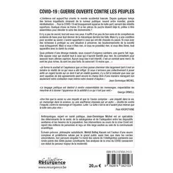 Covid-19 guerre ouverte contre les peuples - Décryptage des mensonges et de la folie ambiante