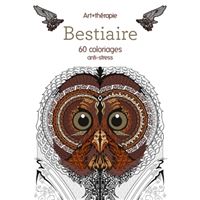 Bestiaire 60 coloriages anti-stress
