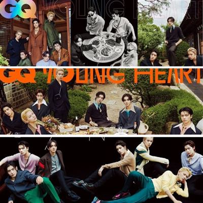 Magazine GQ Enhypen Aout 2023 Type B