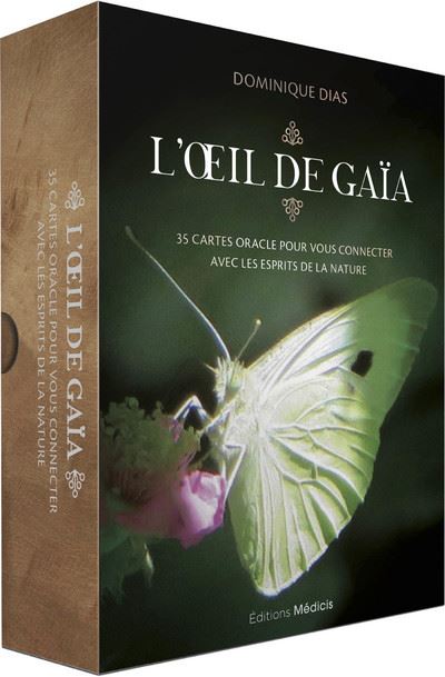 L'oeil de Gaïa - 35 cartes oracle pour vous connecter avec les esprits de la nature - Dominique Dias - Boîte ou accessoire