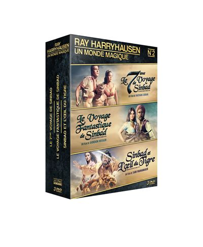 Coffret Ray Harryhausen Le 7ème Voyage de Sinbad et Sinbad et l'œil du tigre DVD