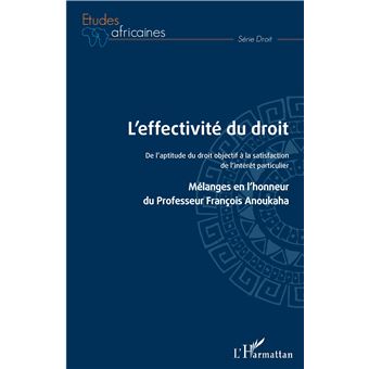 L'effectivité du droit