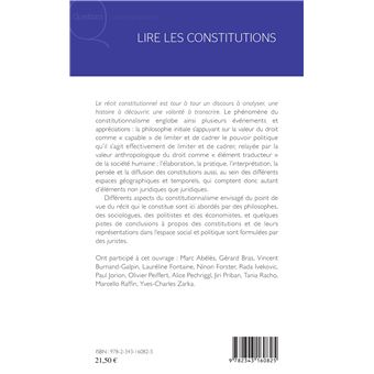Lire les constitutions