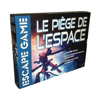 Boîte de jeu Escape game : Le piège de l'espace