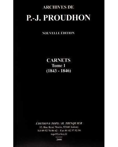 Carnets,1 1843-1846