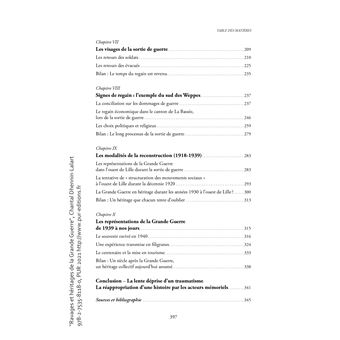 Ravages et héritages de la Grande Guerre