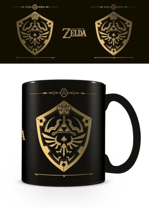 LEGEND OF ZELDA-FOIL MUG-315 ML-HYLIAN SHIELD