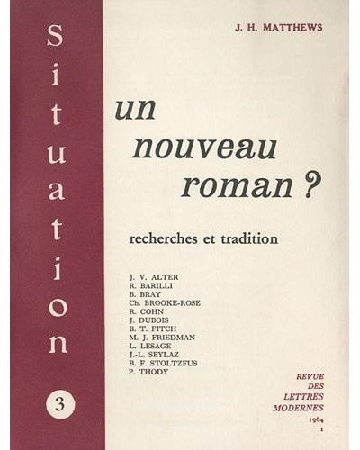 Un Nouveau roman?