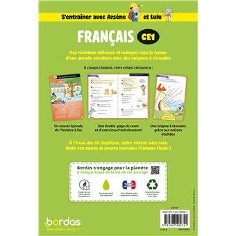 S'entraîner avec Arsène et Lulu - Français CE1