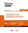 Introduction générale au droit - L1
