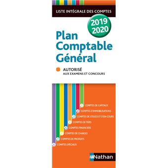 Plan comptable général 2019/2020