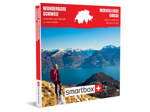 Coffret cadeau Smartbox Merveilleuse Suisse