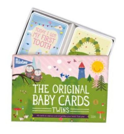 Baby photo cards twins original