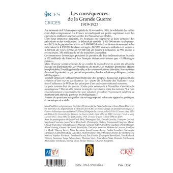 Les conséquences de la Grande Guerre
