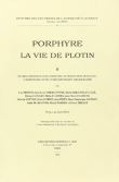 La vie de Plotin II