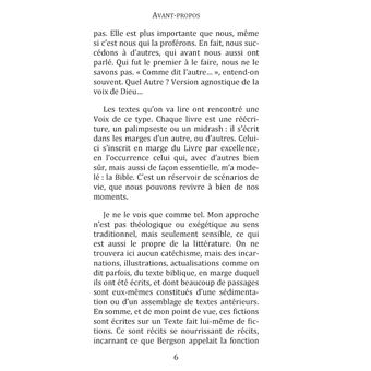 Fictions bibliques