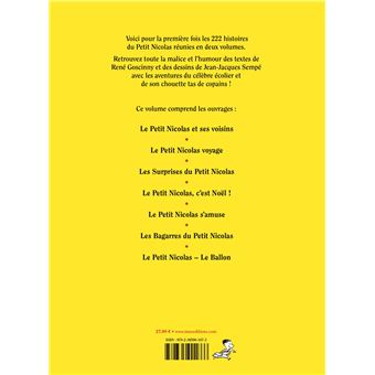 Le Petit Nicolas - L'intégrale - volume 2