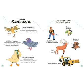 Le club des plumes vertes - Mission forêt