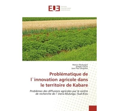 Problématique de l`innovation agricole dans le territoire de Kabare