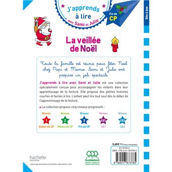Sami et Julie CP niveau 3 - La veillée de Noël