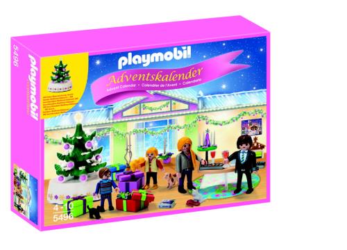 Le calendrier de l'Avent Réveillon de Noël Playmobil 5496
