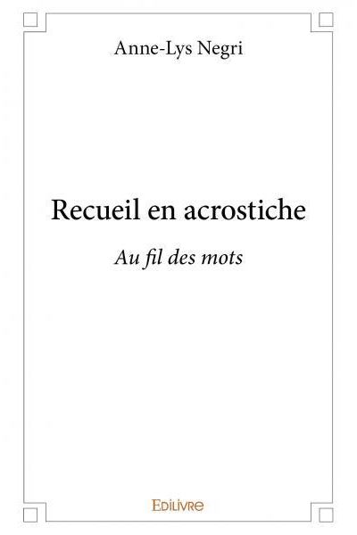 Recueil en acrostiche